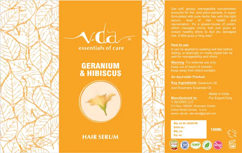 Organic Hair Serum